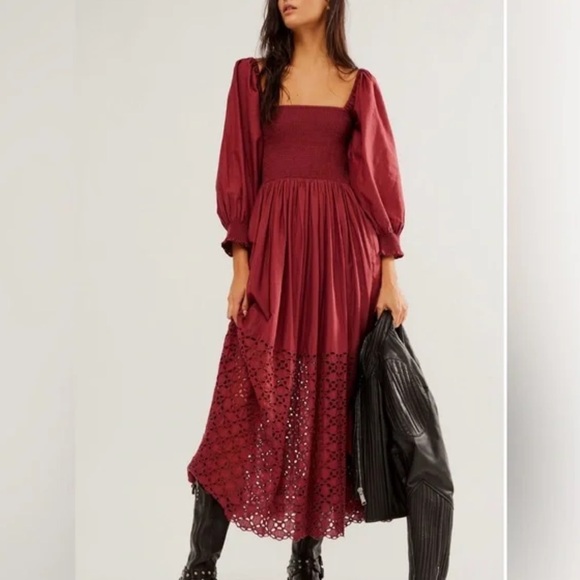Free People Dresses & Skirts - Free People Perfect Storm Midi
Dress Large